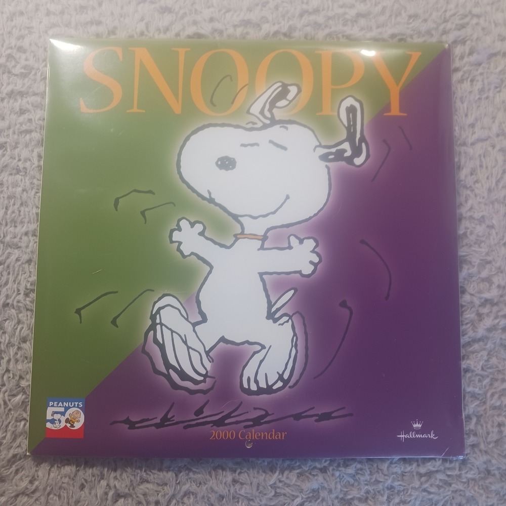 Hallmark Snoopy‎ 2000 Calendar New Peanuts Vintage Collectible